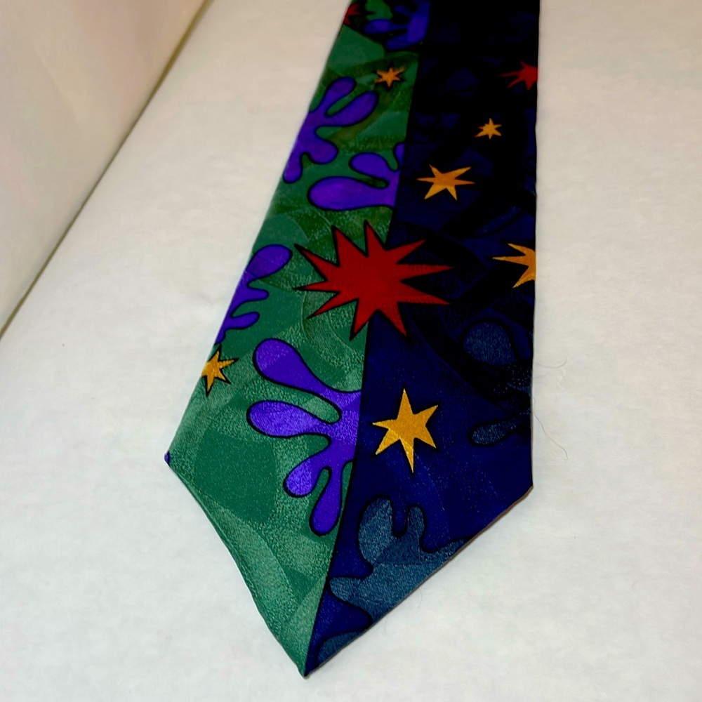 Tie by Max Raab in the sprit of Henri Matisse